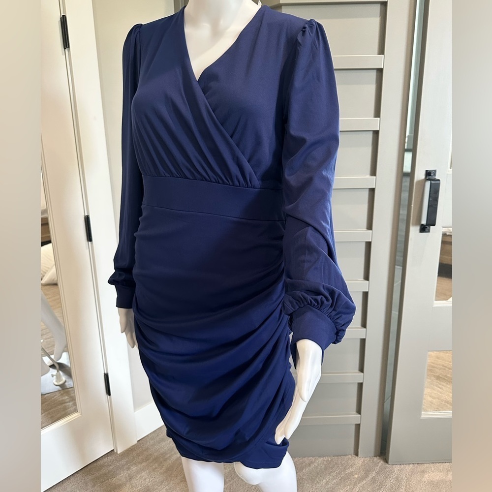 Grace Karin Navy Blue Bodycon Dress Size Medium Dress NWT
